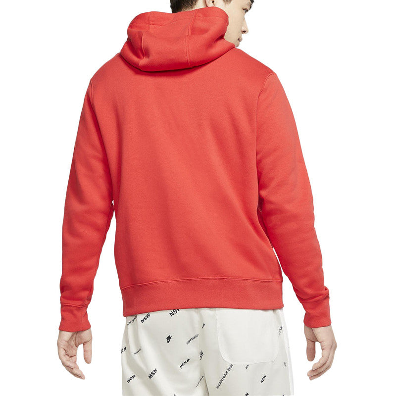 Sudadera Nike Sportswear Club - Rojo SUDADERA NIKE TEXTIL HOMBRE Nike