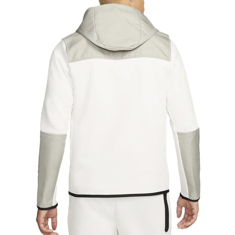 Tech Fleece Full Zip Hoodie - White