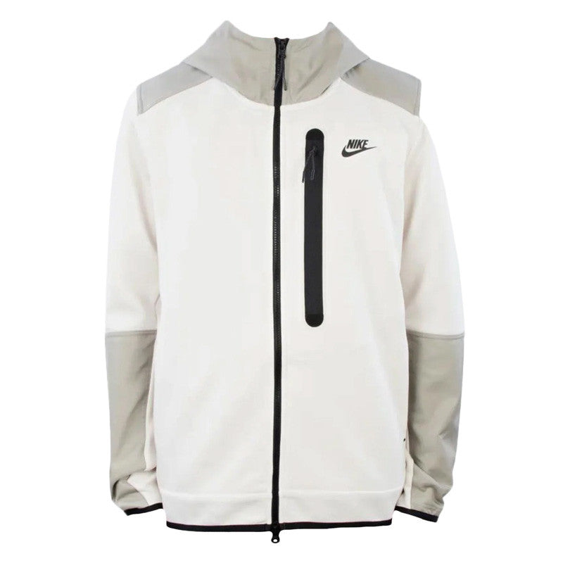 Tech Fleece Full Zip Hoodie - White