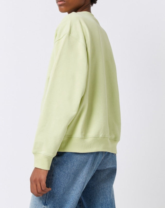 Sweatshirt Louis Monaco - Vert Tilleul
