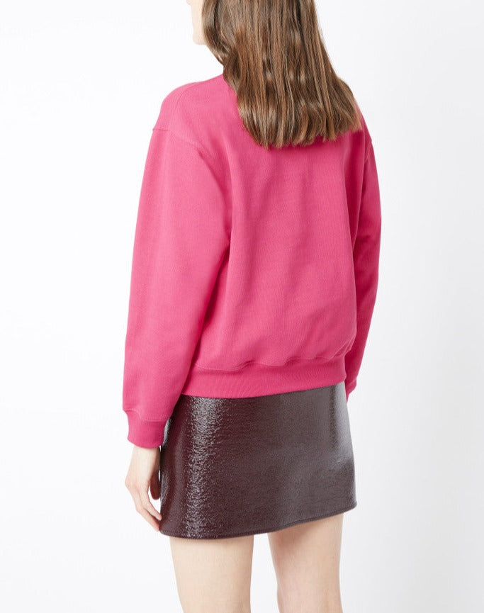 Sweatshirt Louis Monaco - Rose Magenta