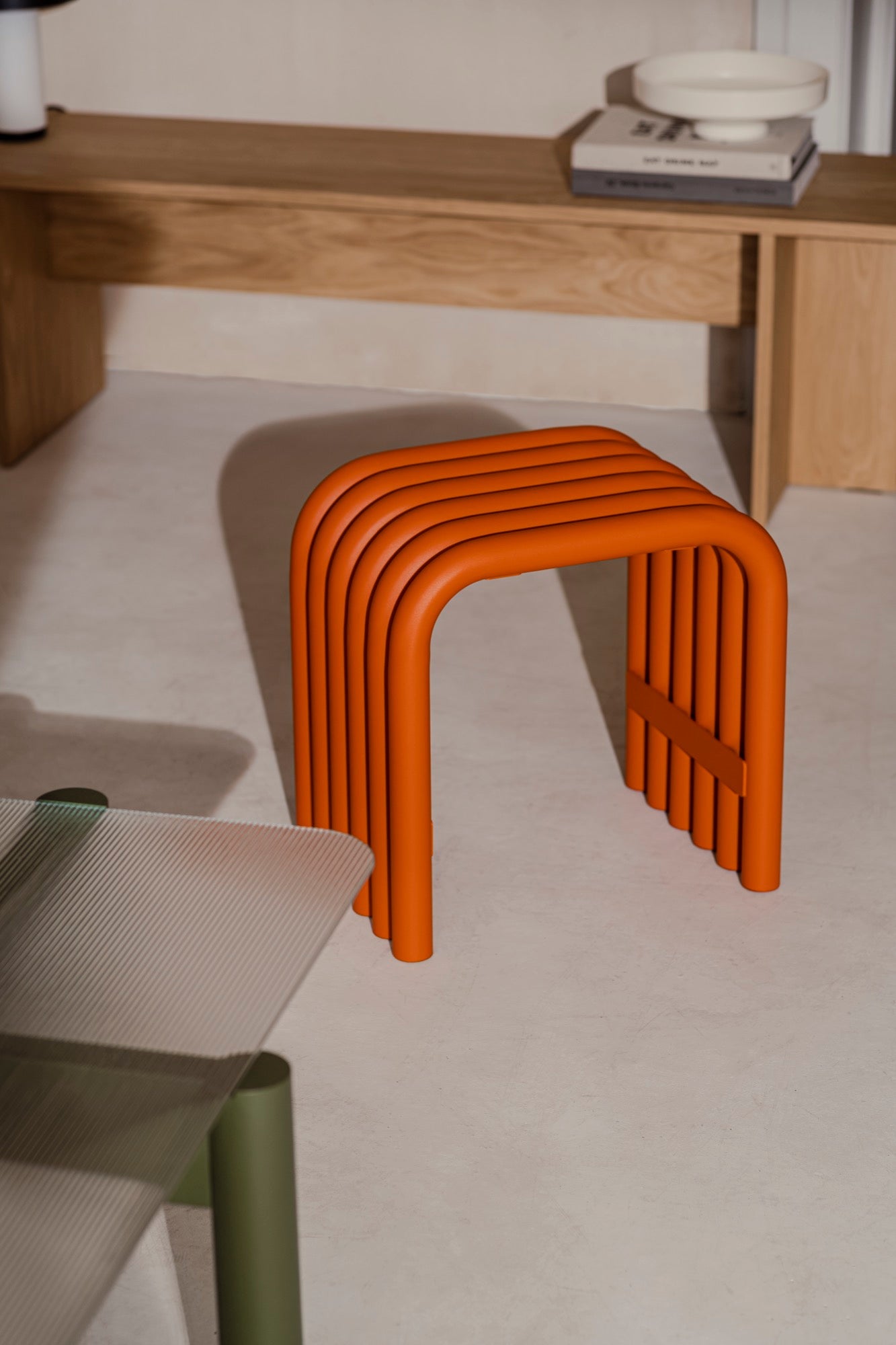 Taburete Nokk - Piel de Naranja - Noo.ma Design - The Bradery