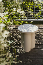 Tabouret Oly - Beige Piazza - Noo.ma Design - The Bradery