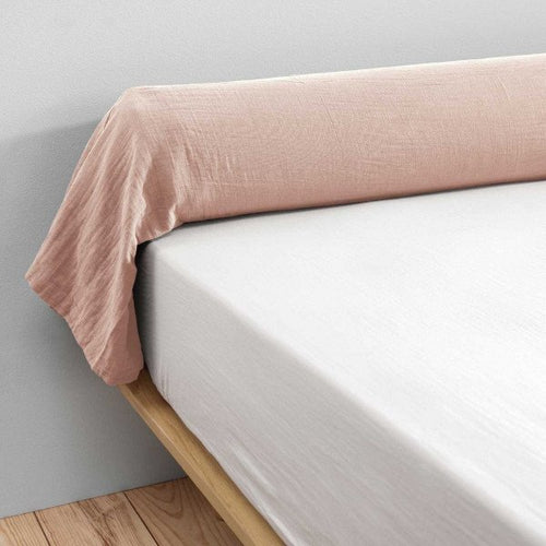 Taie De Traversin Gaze De Coton 85 x 185 cm Gaia Guimauve - L'Effet Papillon - The Bradery
