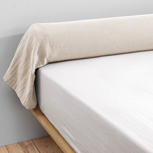 Taie De Traversin Gaze De Coton 85 x 185 cm Gaia Pampa - L'Effet Papillon - The Bradery