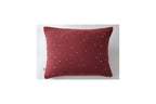 Taie D'Oreiller Gaze De Coton Gaïa Chic Lie De Vin - L'Effet Papillon - The Bradery