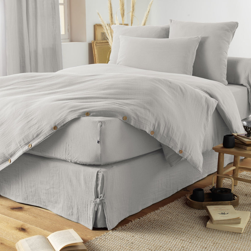 Gaia Nuage Cotton Gauze Pillowcase - The Butterfly Effect - The Bradery