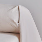 Taie de traversin en percale de coton