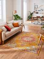 Tapis Anatolia 777 - Jaune - Nazar - The Bradery