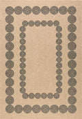 Natural Jute Look Rug 8868 - Black - Nazar - The Bradery