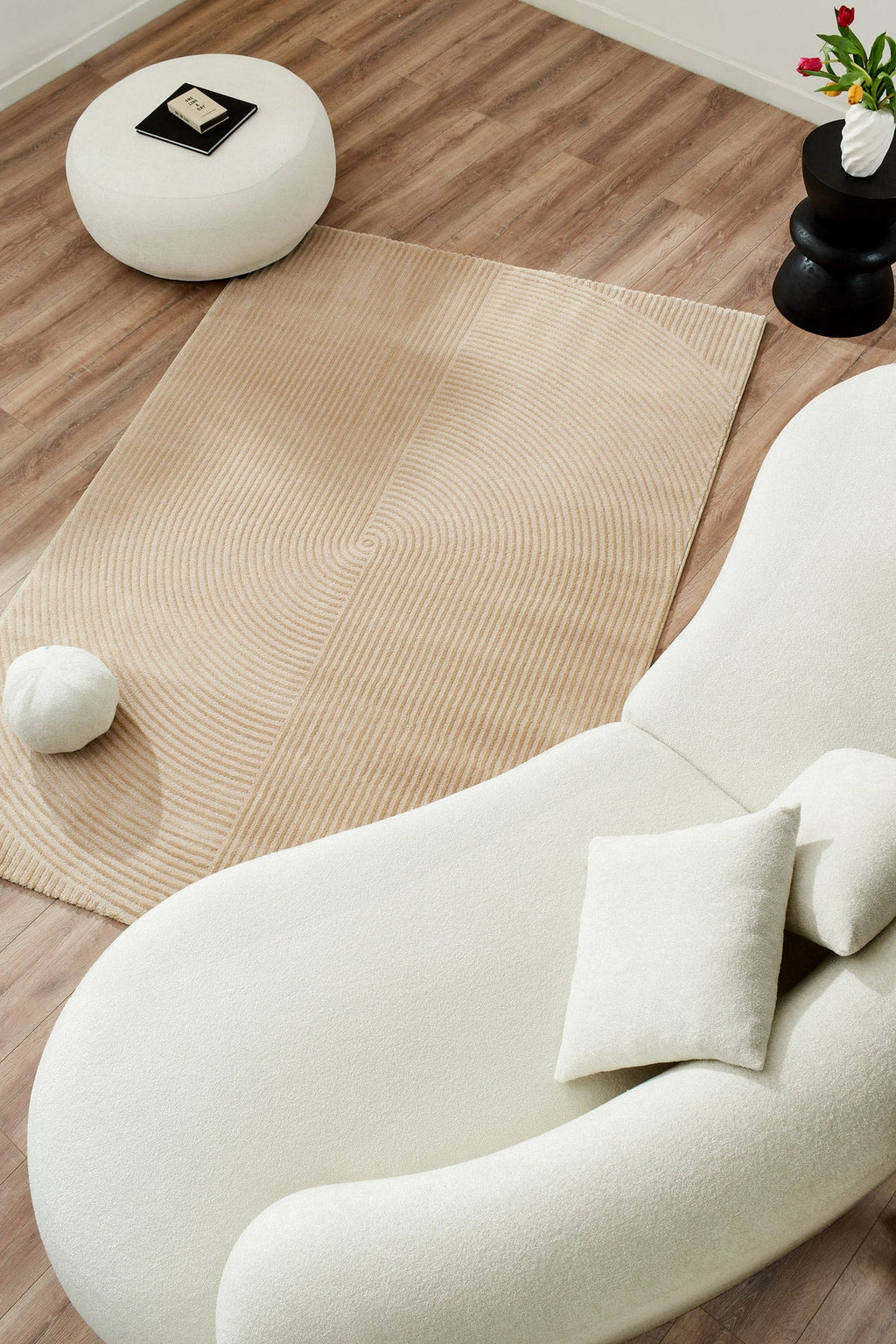 Bianca 159 Rug - Beige - Nazar - The Bradery