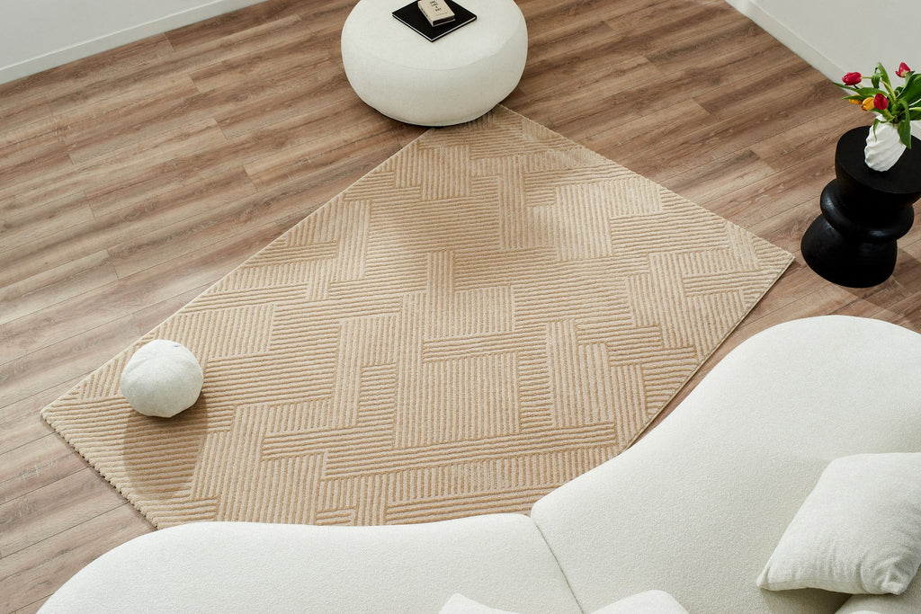 Bianca 160 Rug - Beige - Nazar - The Bradery
