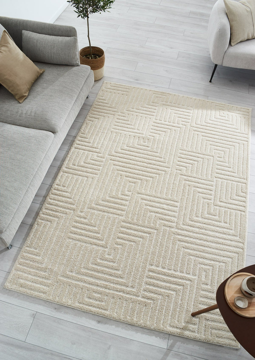 Harmonie 915 Rug - Cream - Nazar - The Bradery