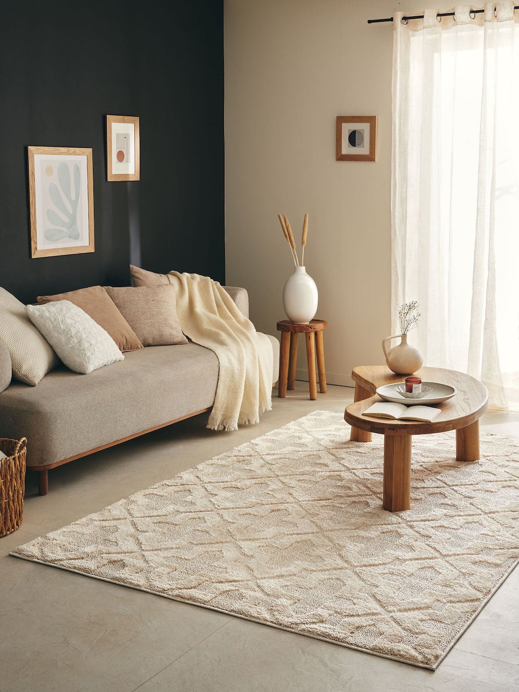 Harmonie 917 Rug - Cream - Nazar - The Bradery