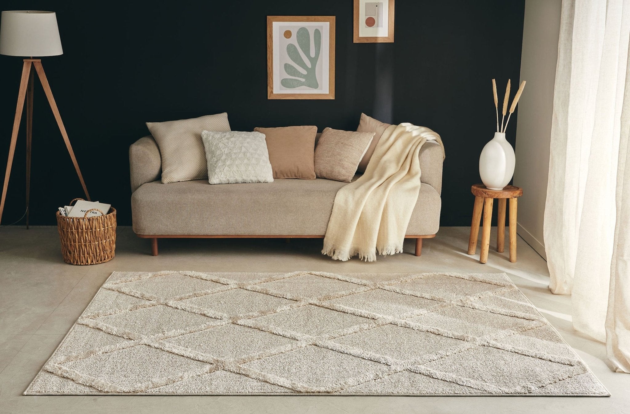 Harmonie 919 Rug - Cream - Nazar - The Bradery