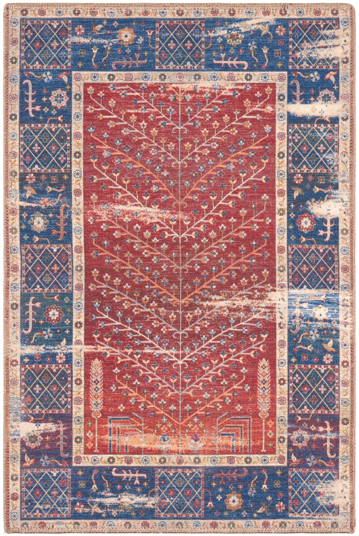 Tapis Radom 038 - Rouge - Nazar - The Bradery