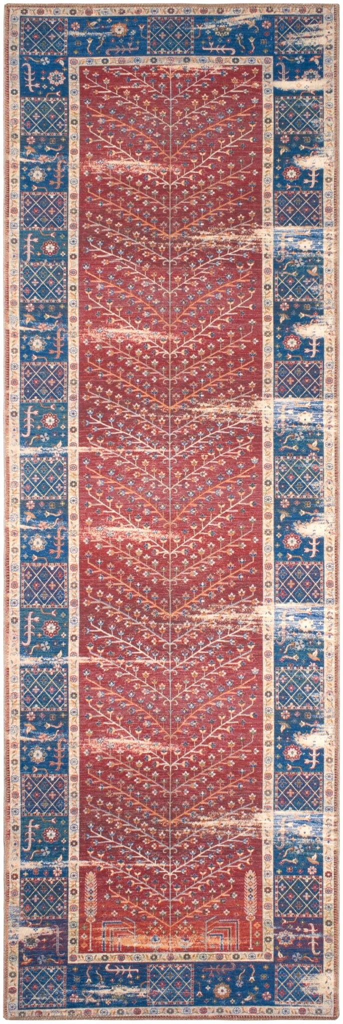 Tapis Radom 038 - Rouge - Nazar - The Bradery