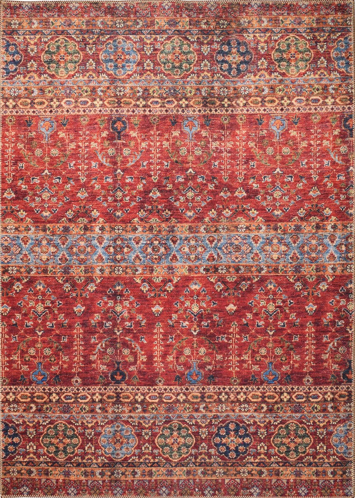 Tapis Radom 039 - Rouge - Nazar - The Bradery