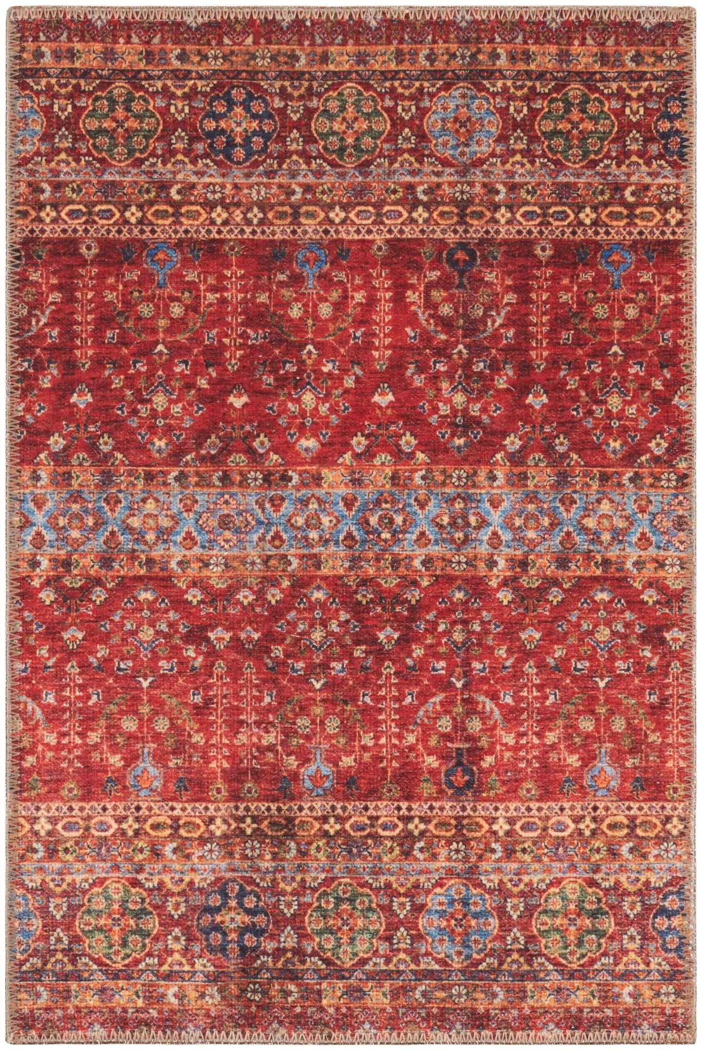 Tapis Radom 039 - Rouge - Nazar - The Bradery