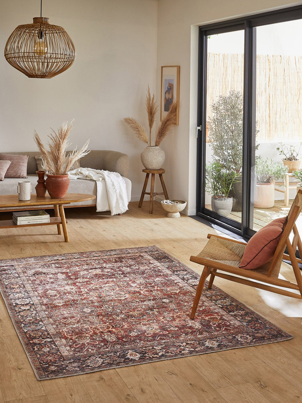 Tapis Radom 99 - Rouge - Nazar - The Bradery