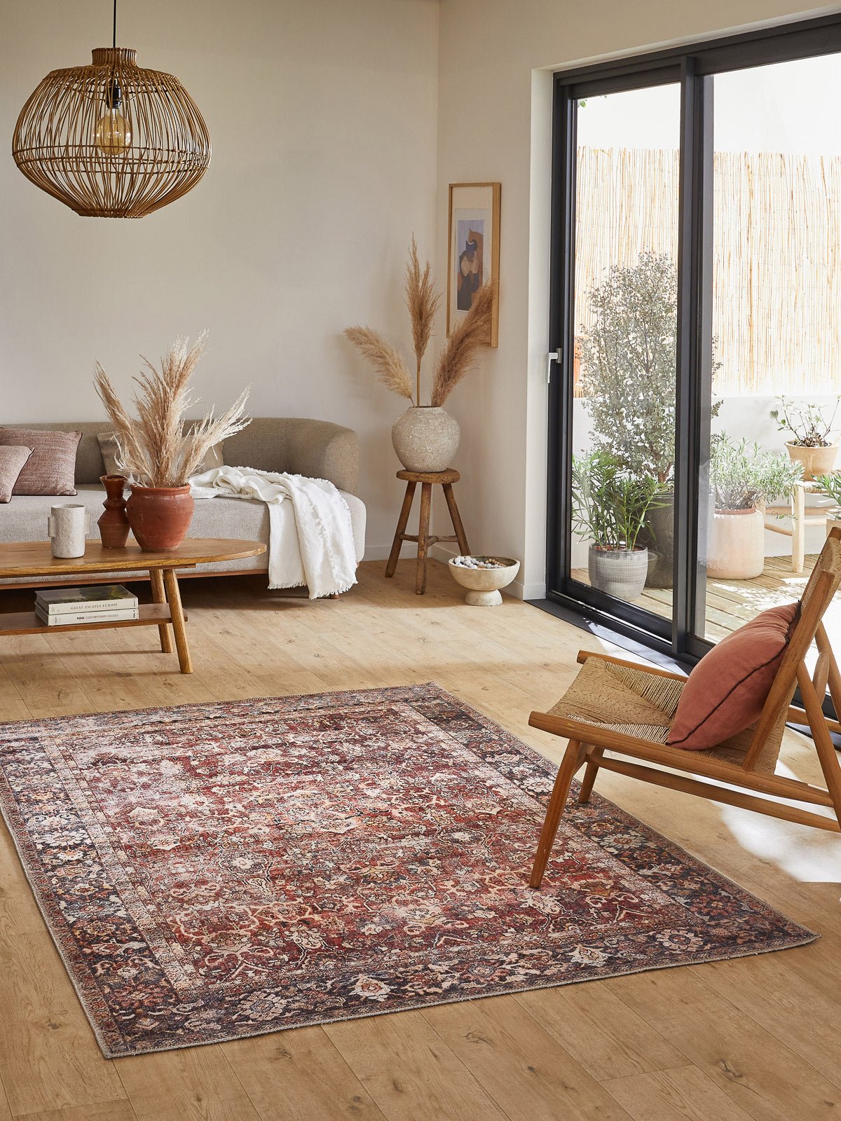 Tapis Radom 99 - Rouge - Nazar - The Bradery
