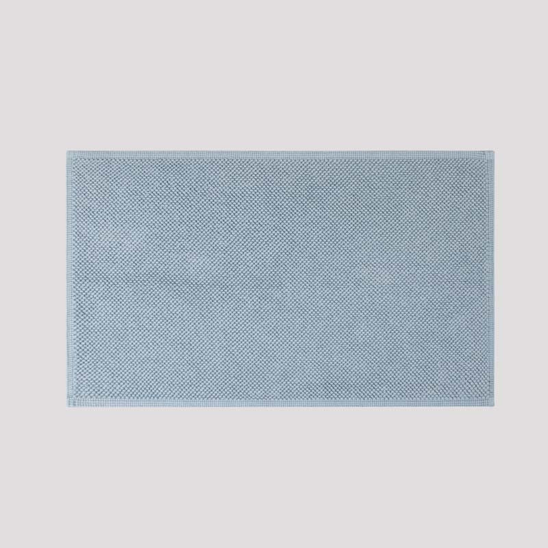 Bath Mat - Looped Cotton - Glacier