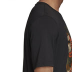 Adidas Originals Camo Tongue T-Shirt - Black - Men Adidas CLOTHING