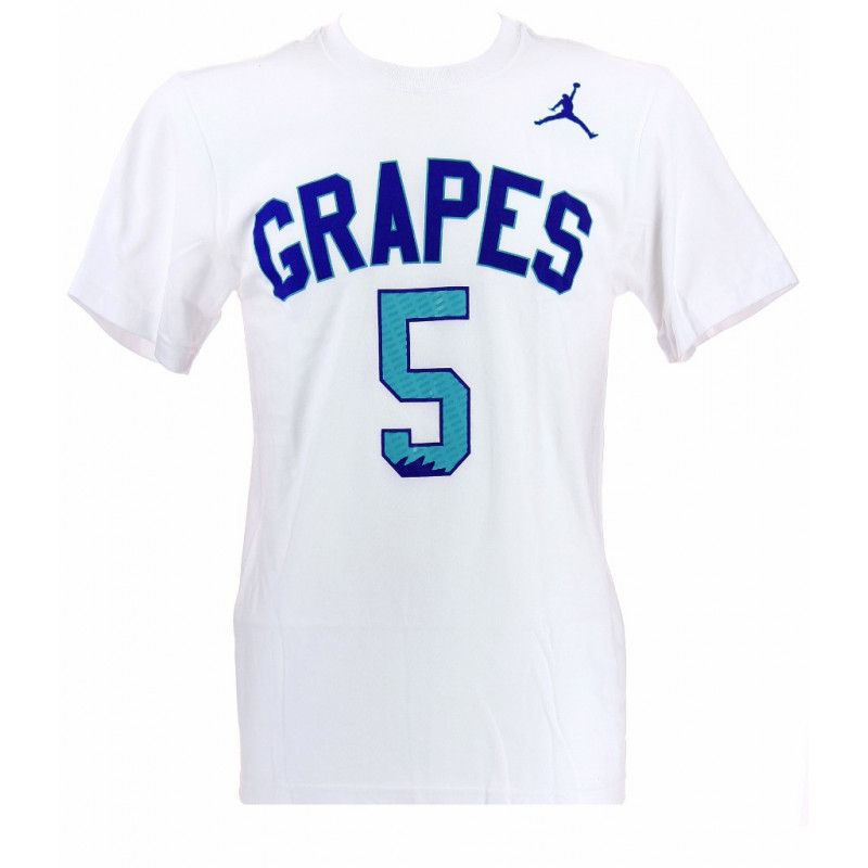 Nike Jordan Retro 5 Grapes T-Shirt - White