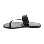 Brehat Black Flip Flop - Flip Flops - White Sun1 - The Bradery