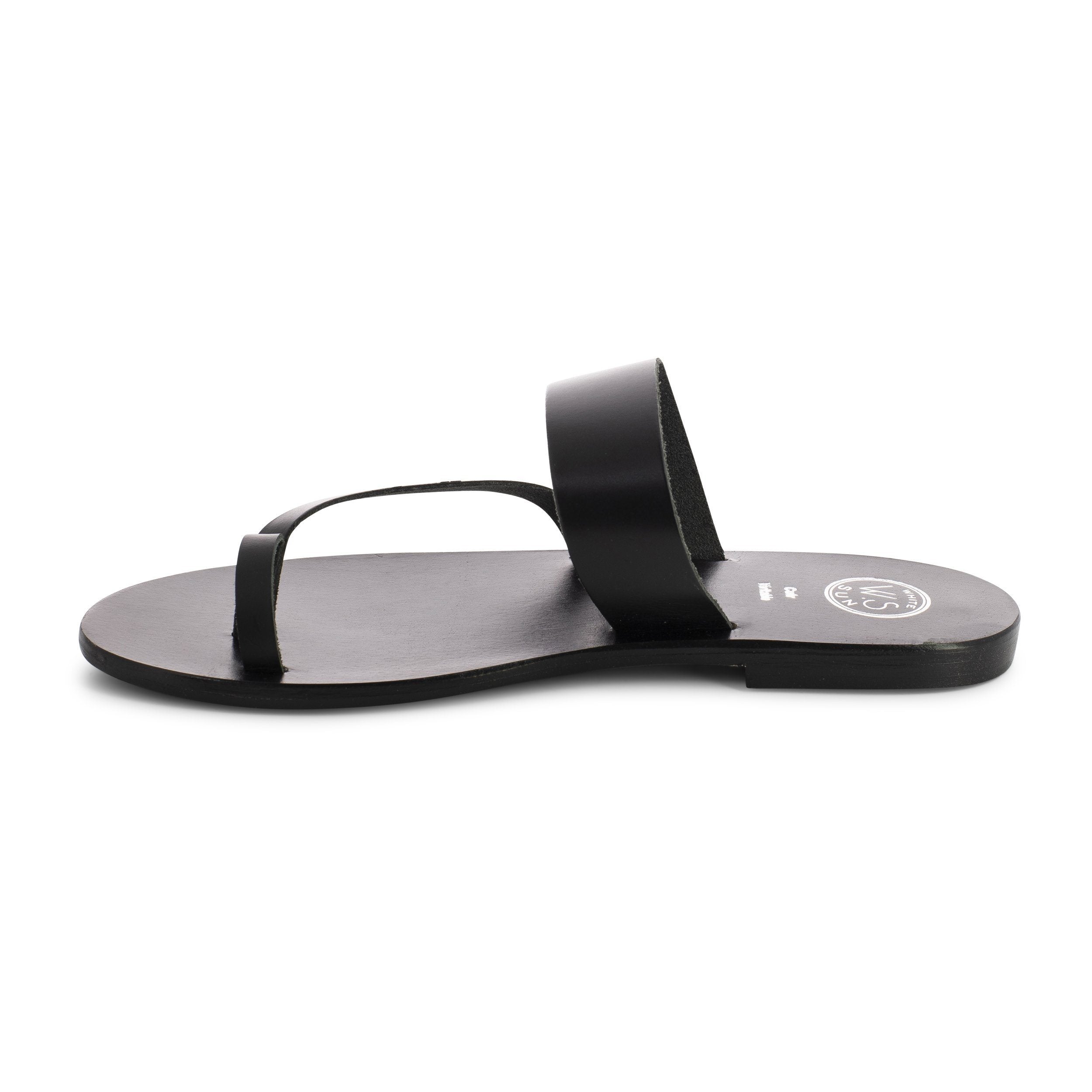 Brehat Black Flip Flop - Flip Flops - White Sun1 - The Bradery