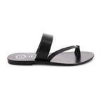 Brehat Black Flip Flop - Flip Flops - White Sun1 - The Bradery