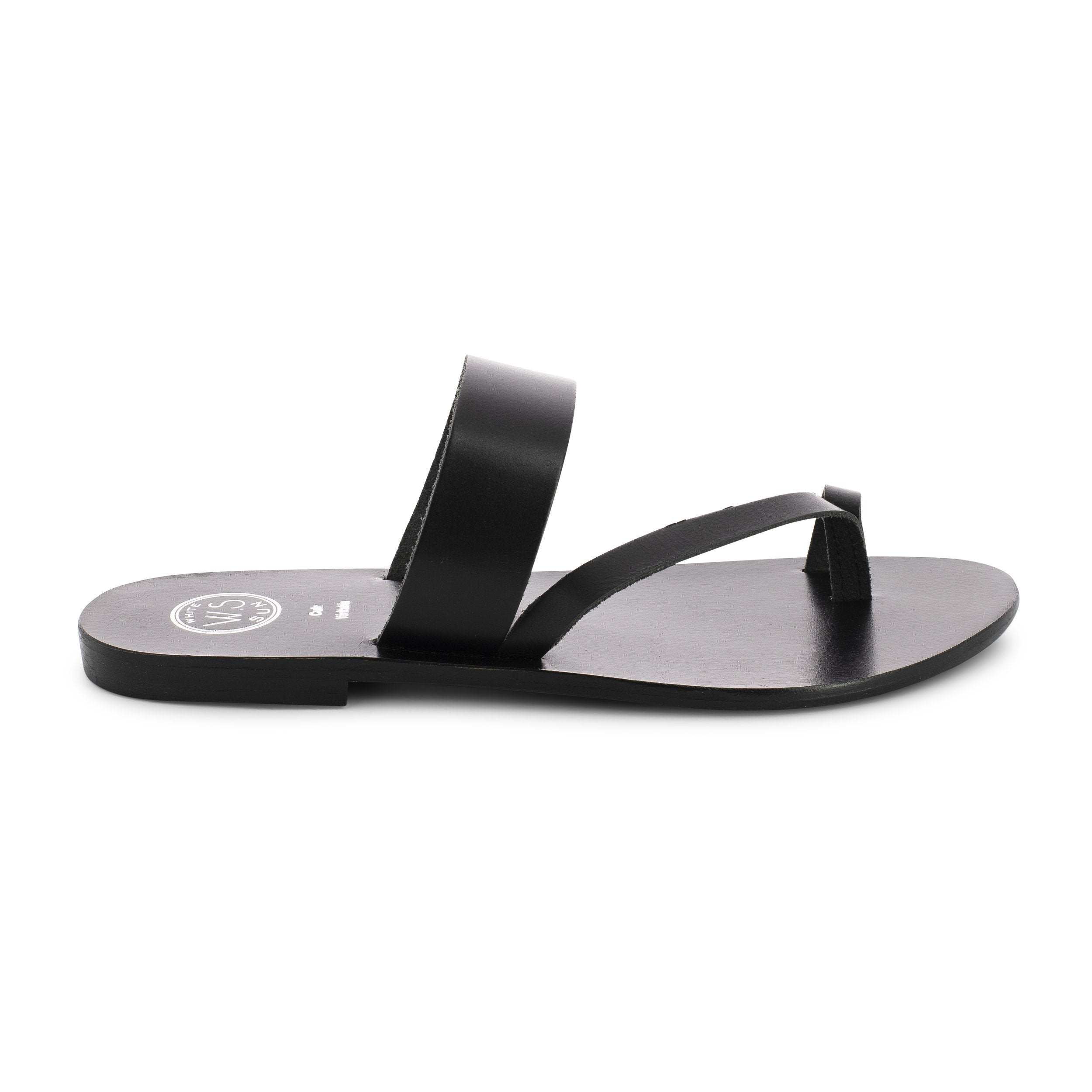 Brehat Black Flip Flop - Flip Flops - White Sun1 - The Bradery