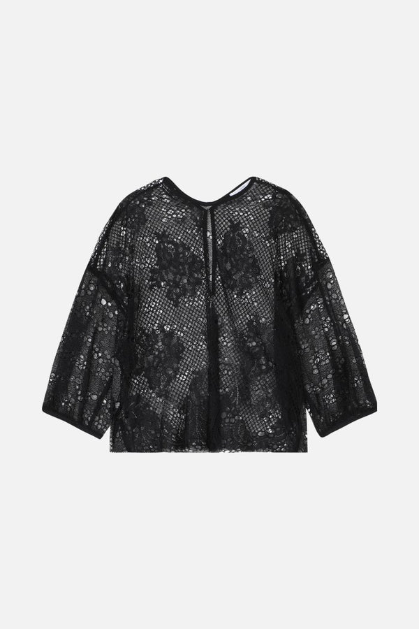 Top Girl Bulle - Noir