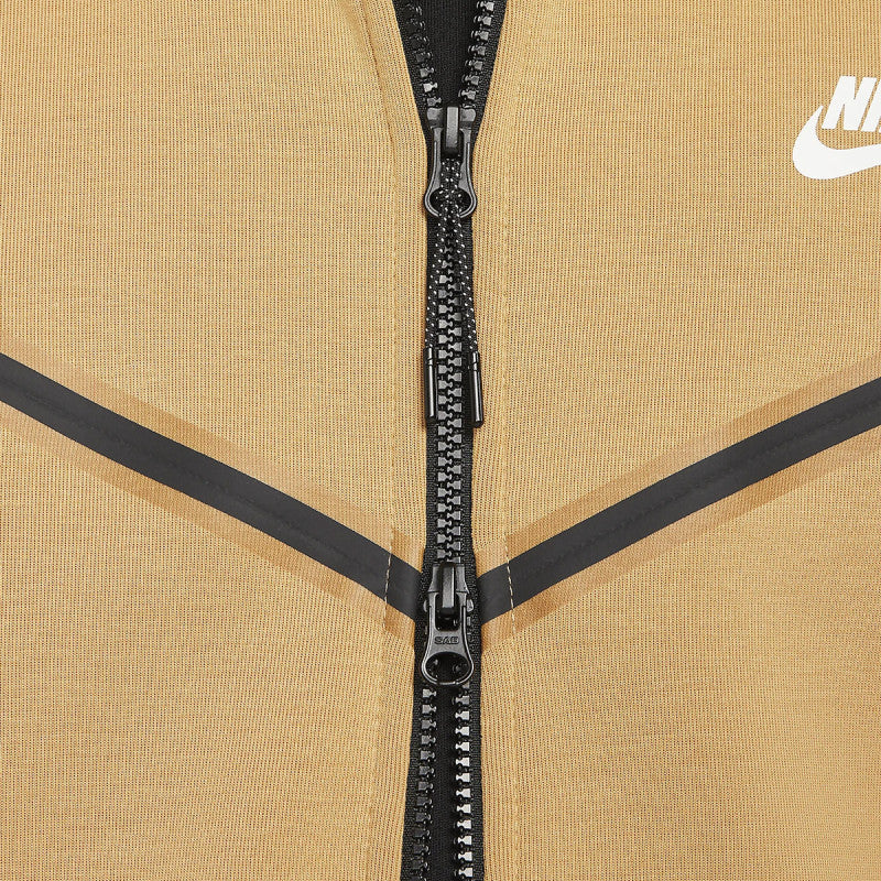 Tech Fleece Full Zip Track Jacket - Beige