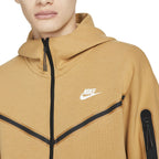 Tech Fleece Full Zip Track Jacket - Beige