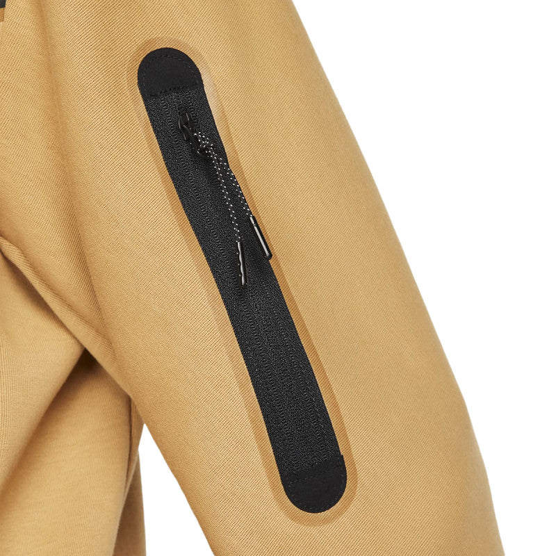 Tech Fleece Full Zip Track Jacket - Beige