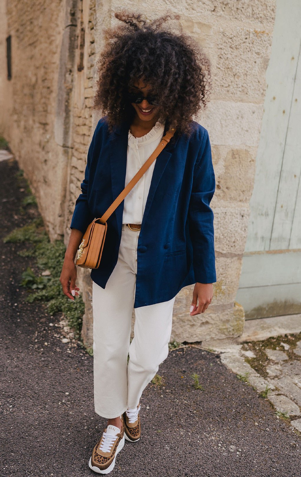 VESTE ÉZÉKIEL MARINE - Saaj Paris - The Bradery