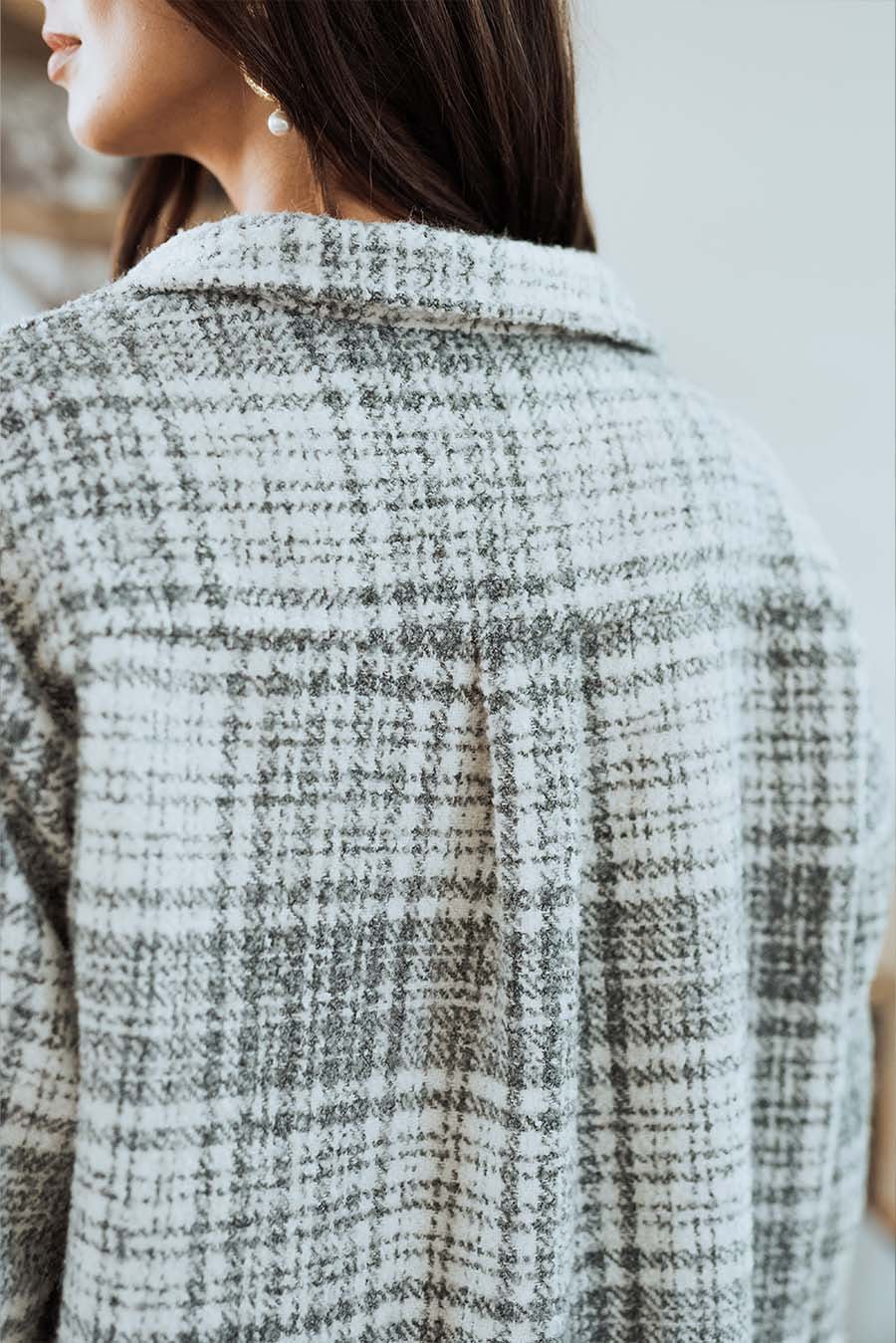 VESTE GINA CENDRÉ - Saaj Paris - The Bradery