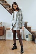 VESTE GINA CENDRÉ - Saaj Paris - The Bradery