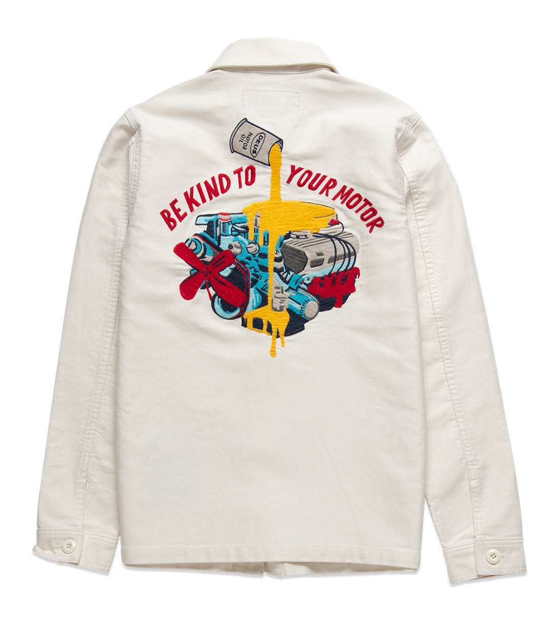 Naito Chore Jacket - Natural White - Men - Deus Ex Machina - The Bradery