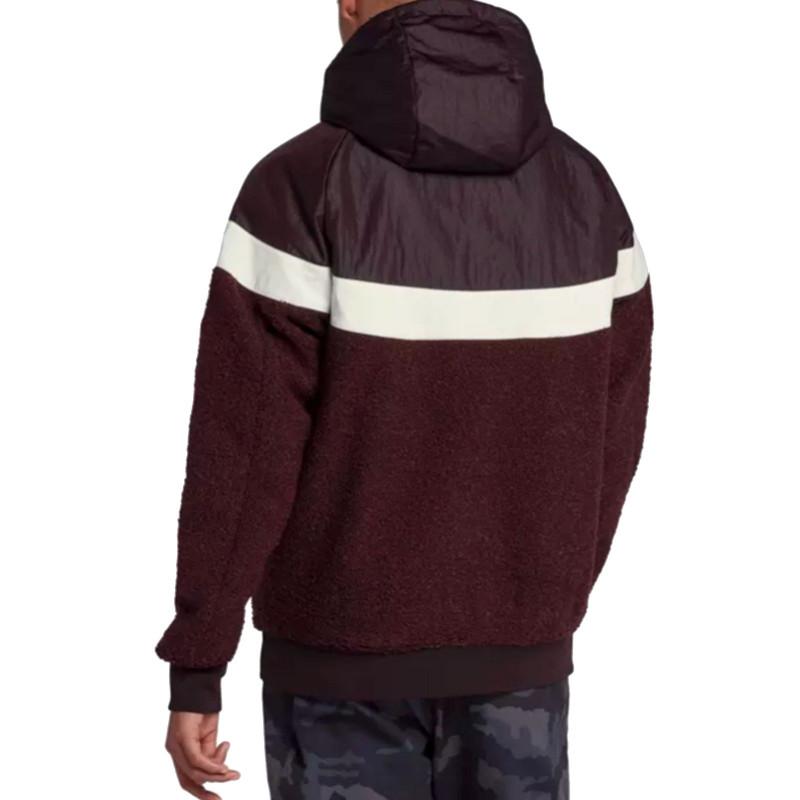 Chaquetas de chándal Nike M Nsw Wr Hoodie Tch Sherpa - Burdeos - Hombre CHAQUETA NIKE HOMBRE TEXTIL Nike